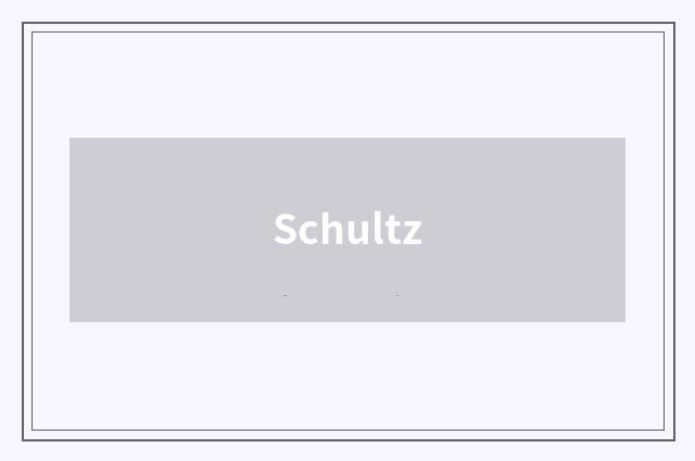 Schultz
