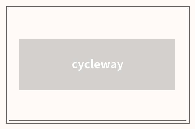 cycleway
