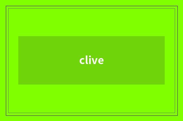 clive