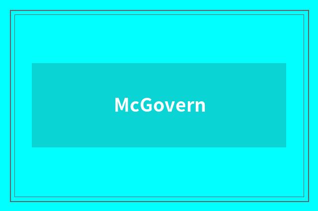 McGovern