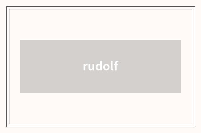 rudolf