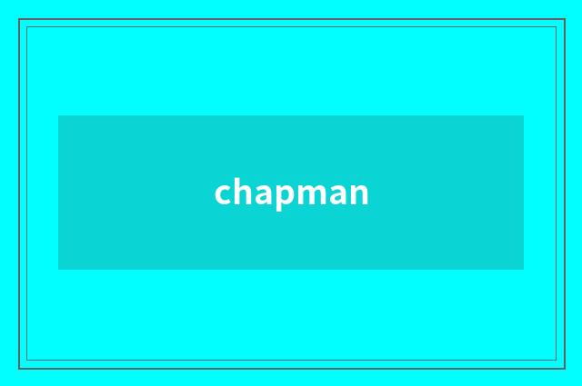 chapman