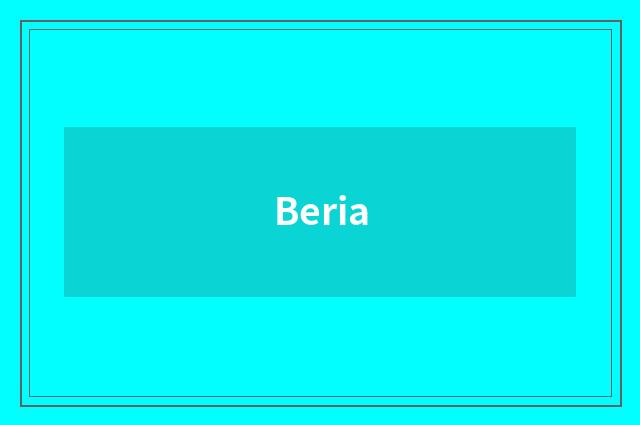 Beria