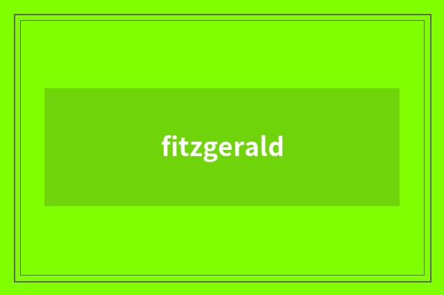 fitzgerald