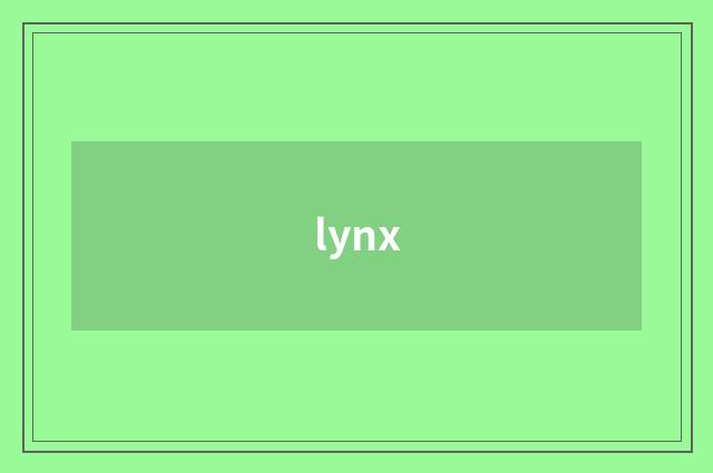lynx
