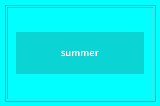 summer