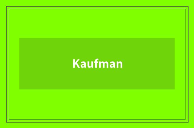 Kaufman