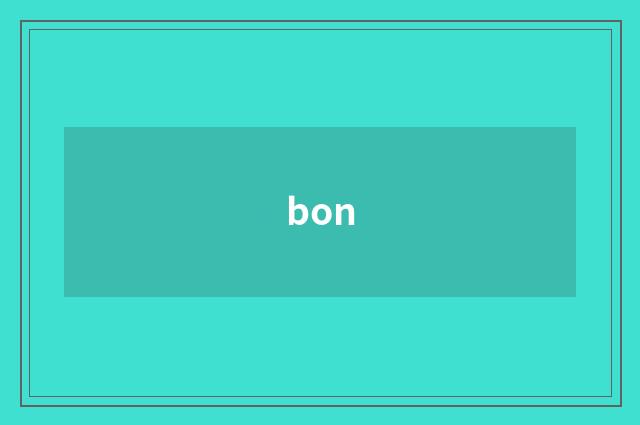bon