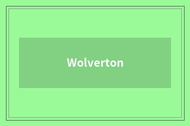 Wolverton