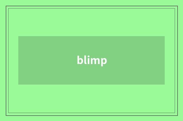 blimp