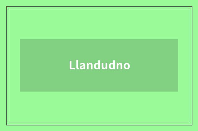 Llandudno