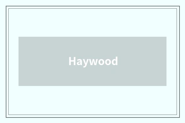 Haywood
