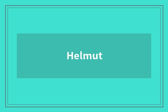 Helmut