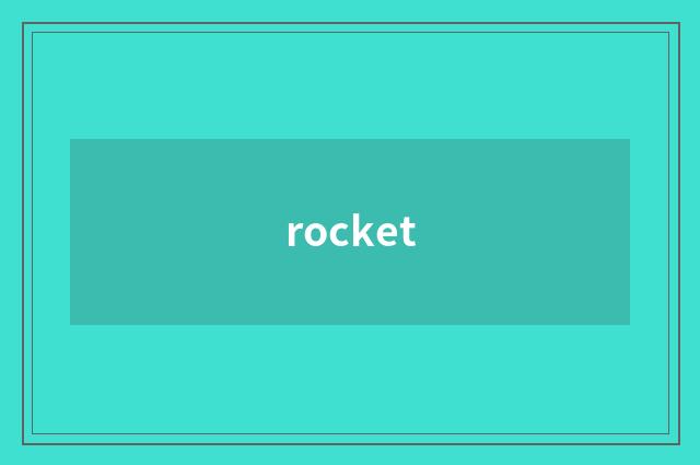 rocket