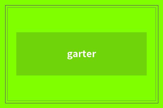 garter