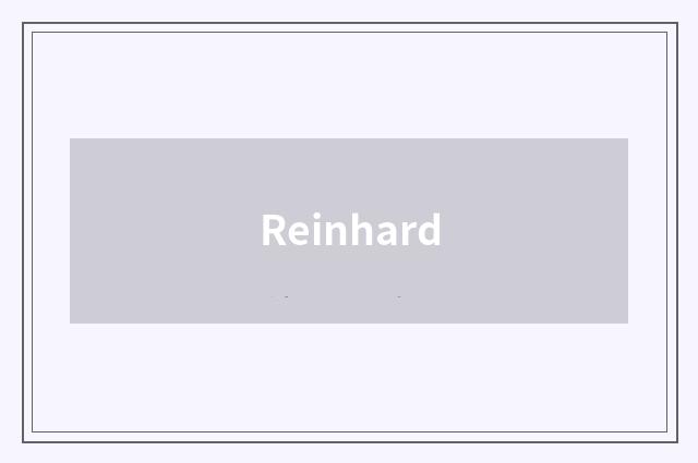 Reinhard