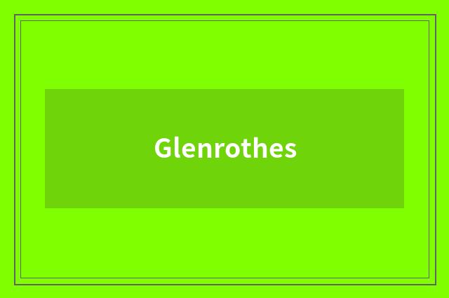 Glenrothes