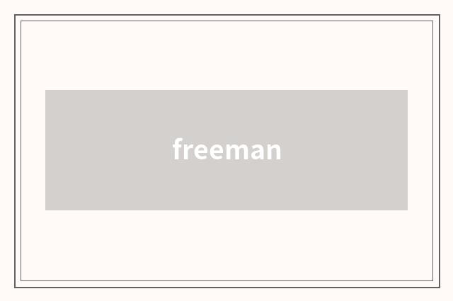 freeman