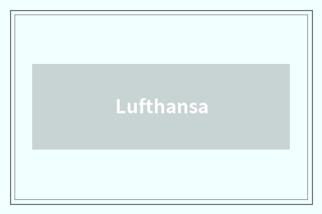 Lufthansa