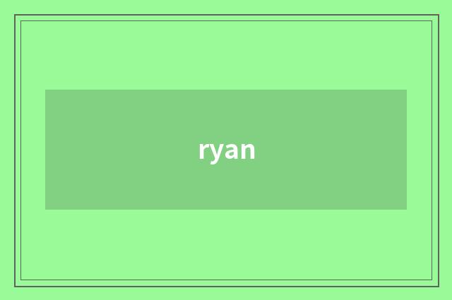 ryan
