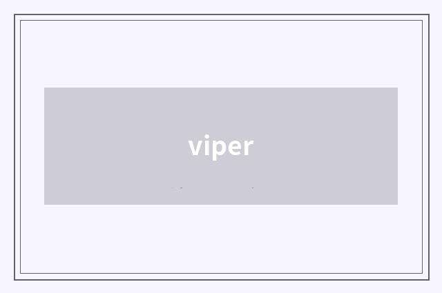 viper
