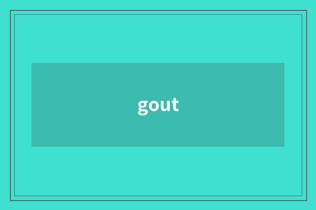 gout