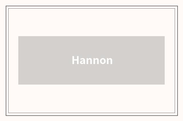 Hannon