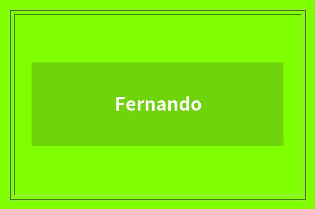 Fernando