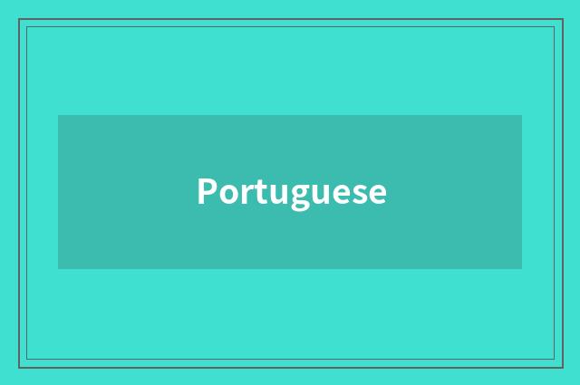 Portuguese