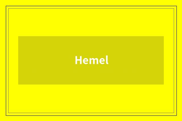 Hemel