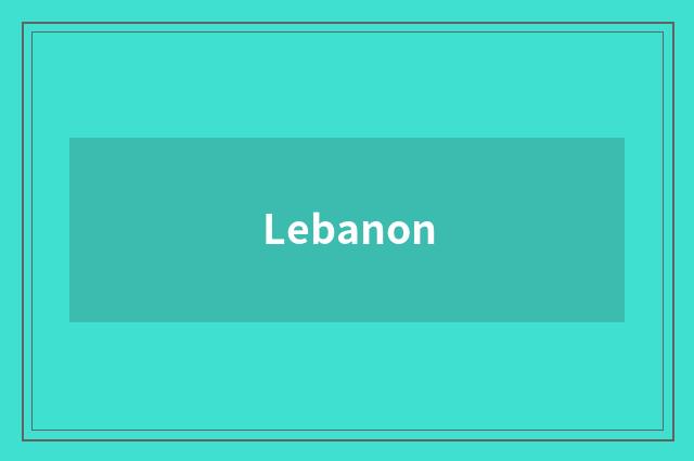 Lebanon