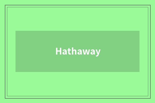 Hathaway
