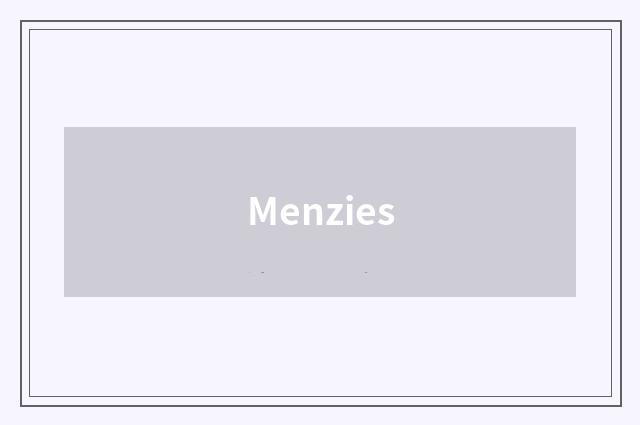 Menzies