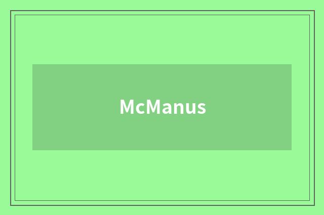McManus