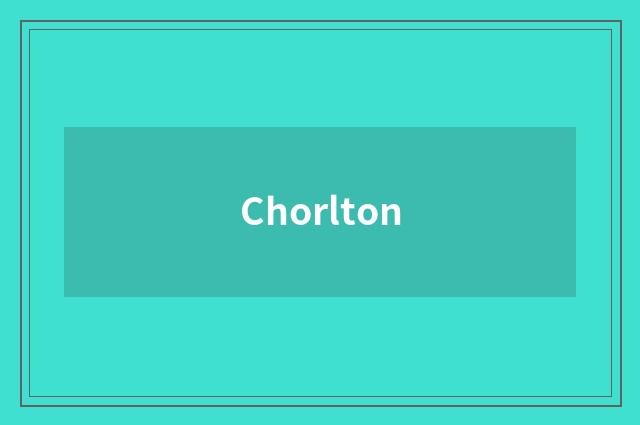 Chorlton