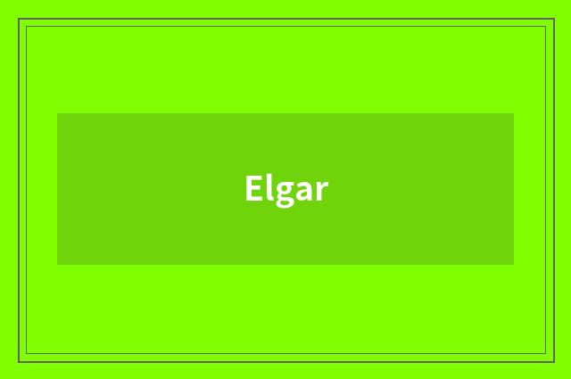 Elgar