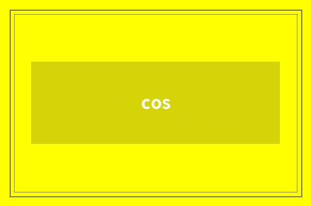 cos