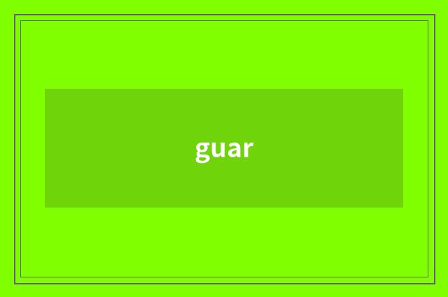guar