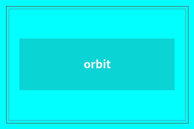 orbit