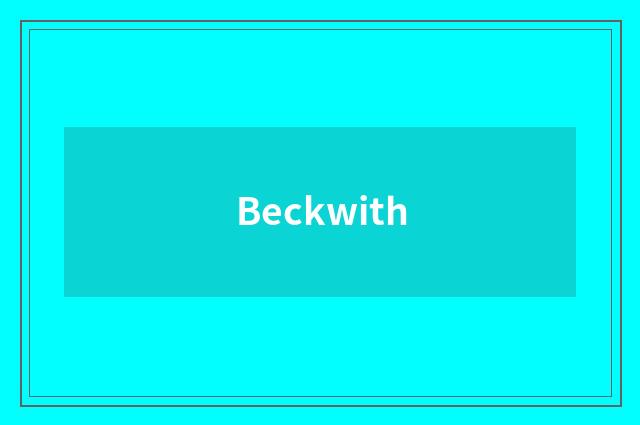 Beckwith