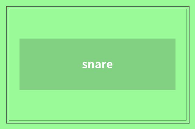 snare