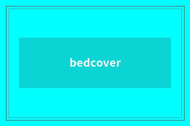 bedcover