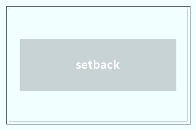 setback