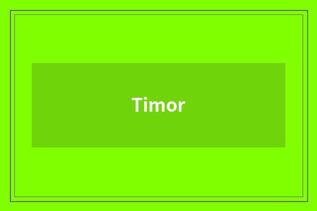 Timor
