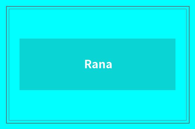 Rana
