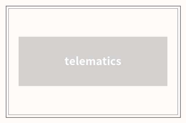 telematics