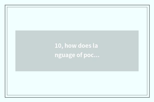 10, how does language of pocket institute content just calculate close?