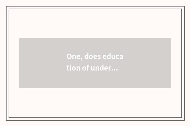 One, does education of undergraduate mental health take an examination of examin