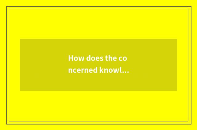 How does the concerned knowledge answer that economy lives take off deficient to