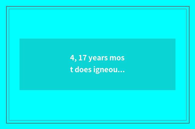 4, 17 years most does igneous hand swim stand-alone game?